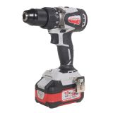 Аккумуляторная дрель-шуруповерт ИНТЕРСКОЛ ДА-13/36В 90, 36 В, 2000 об/мин, с 2 АКБ 2 Ач и ЗУ, в кейсе (861.2.2.70)