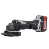 Аккумуляторная угловая шлифмашина ИНТЕРСКОЛ УШМ-125/36В, 36 В, 125 мм, 8500 об/мин, с 2 АКБ 2 Ач и ЗУ, в кейсе (816.2.2.70)