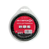 Леска для триммера ИНТЕРСКОЛ квадрат, 3 мм, 15 м (1702.011)