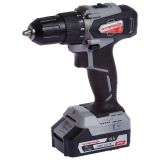 Аккумуляторная дрель-шуруповерт ИНТЕРСКОЛ ДА-13/18ВК 45, 18 В, 1700 об/мин, с 2 АКБ 1.5 Ач и ЗУ, в кейсе (УЦЕНЕННЫЙ ТОВАР) (575.1.2.70/U)