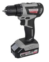 Аккумуляторная дрель-шуруповерт ИНТЕРСКОЛ МиниМАКС ДА-10/18В 42, 18 В, 1500 об/мин, с 2 АКБ 2 Ач и ЗУ, в кейсе (709.2.2.70)