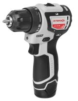 Аккумуляторная дрель-шуруповерт ИНТЕРСКОЛ МиниМАКС ДА-10/12В, 12 В, 1450 об/мин, с 2 АКБ 2 Ач и ЗУ (687.2.2.71)