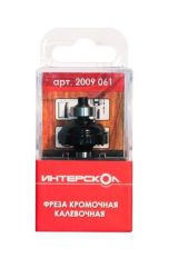 Фреза Интерскол кромочная калевочная, хвостовик 8 мм, 25,4х12,7х4,8 мм, 2009.061