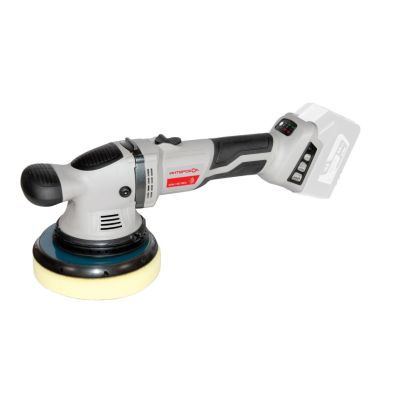 Аккумуляторная полировальная машина ИНТЕРСКОЛ ЭПМ-125/18ВЭ, 18 В, 125 мм, 4800 об/мин, без АКБ и ЗУ (690.1.0.70)