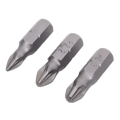 Бита ИНТЕРСКОЛ PZ1/PZ2/PZ3, 25 мм хвостовик 1/4", 3 шт. (0400.003)