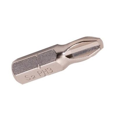 Бита ИНТЕРСКОЛ PH3, 25 мм хвостовик 1/4", 6 шт. (25203.025)