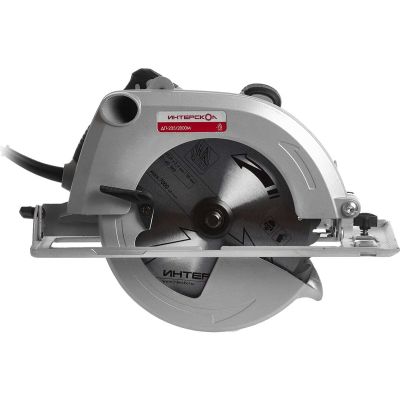 Дисковая пила ИНТЕРСКОЛ ДП-235/2000М, 2000 Вт, 235 мм, 4200 об/мин (554.2.0.70)
