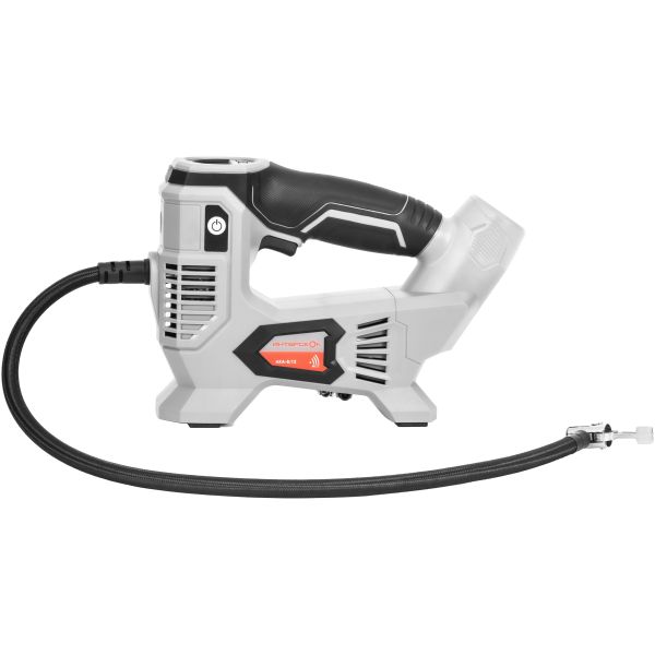 Аккумуляторный компрессор ИНТЕРСКОЛ АКА-8/12ЭМ, 12 В, 10.3 бар, 60 л/мин, без АКБ и ЗУ