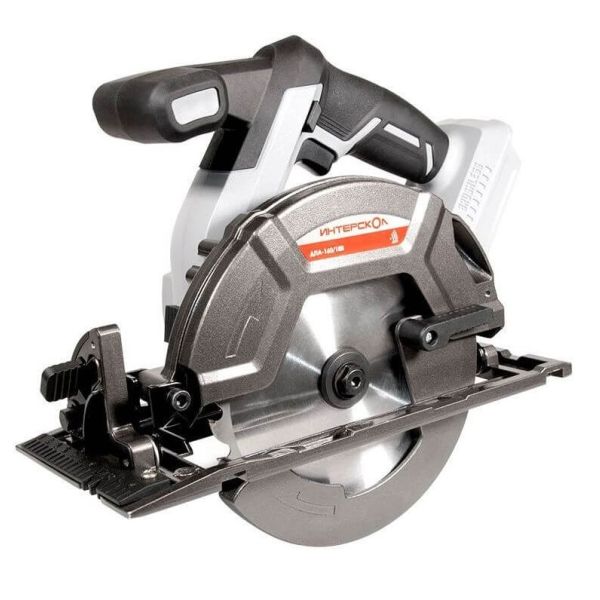 Аккумуляторная дисковая пила ИНТЕРСКОЛ ДПА-165/18В, 18 В, 165 мм, 5000 об/мин, без АКБ и ЗУ (577.0.0.70)