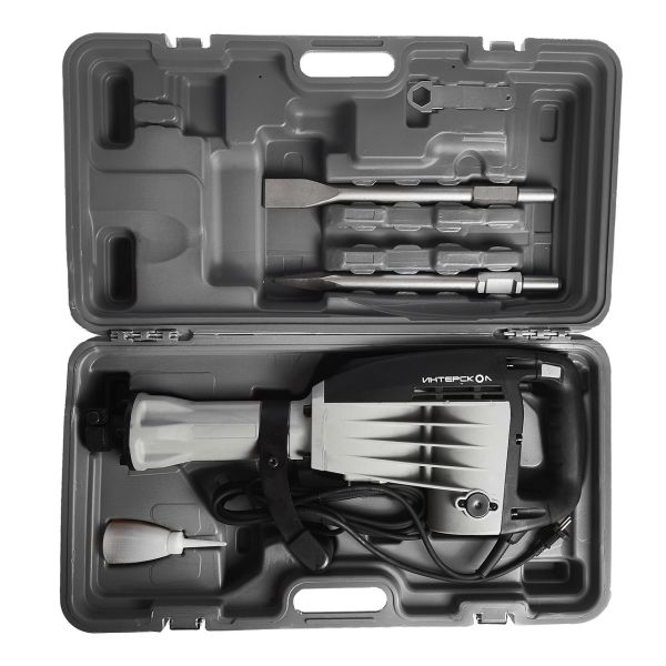 Отбойный молоток ИНТЕРСКОЛ М-25/1500В, 1500 Вт, 25 Дж, 1400 уд/мин (530.0.0.00)