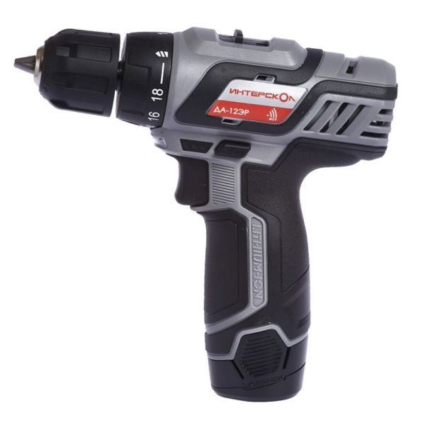 Набор аккумуляторного инструмента ИНТЕРСКОЛ 12 В: дрель-шуруповерт ДА-12ЭР 28 + перфоратор ПА-12/12В + 4 бура, с 2 АКБ 2 Ач и ЗУ