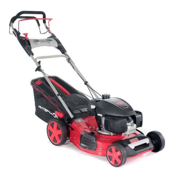 Бензиновая газонокосилка ИНТЕРСКОЛ ГБ-51/170ВХ, 4.6 л.с., 170 см³, 3000 об/мин, 60 л (934.0.0.70)