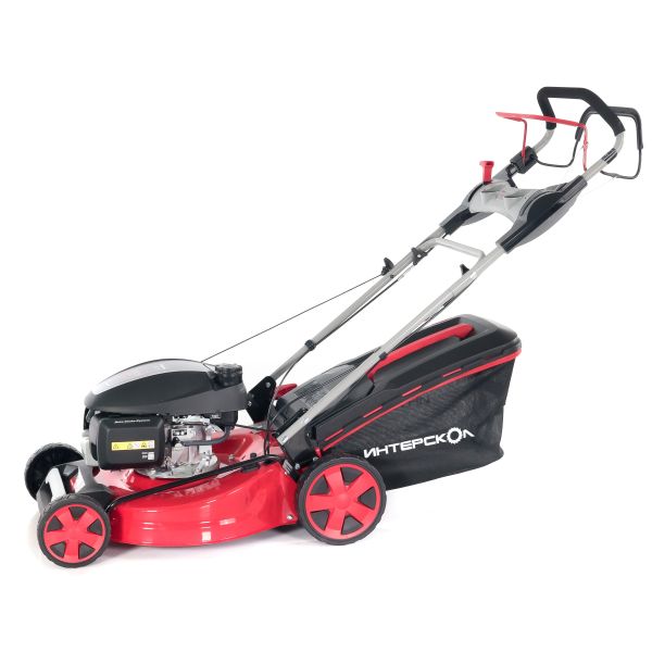 Бензиновая газонокосилка ИНТЕРСКОЛ ГБ-51/170ВХ, 4.6 л.с., 170 см³, 3000 об/мин, 60 л (934.0.0.70)