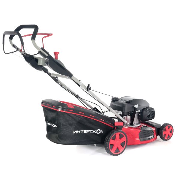 Бензиновая газонокосилка ИНТЕРСКОЛ ГБ-51/170ВХ, 4.6 л.с., 170 см³, 3000 об/мин, 60 л (934.0.0.70)