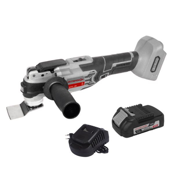 Аккумуляторный реноватор ИНТЕРСКОЛ МФА-18ВМ, 18 В, 19000 кол/мин, с АКБ 2 Ач и ЗУ (766.0.0.70-B2C)