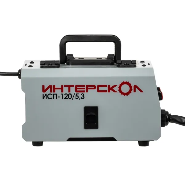 Аппарат сварочный электродуговой инверторный ИНТЕРСКОЛ ИСП-120/5,3, 4 кВт, 120 А, (662.1.0.70)