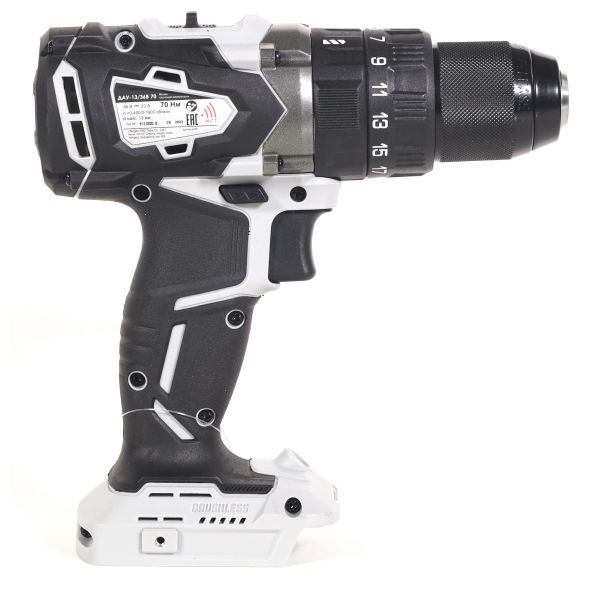 Аккумуляторная ударная дрель-шуруповерт ИНТЕРСКОЛ ДАУ-13/36В 70, 36 В, 1900 об/мин, 30000 уд/мин, без АКБ и ЗУ (813.0.0.70)