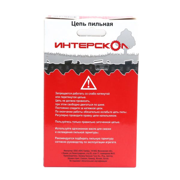 Цепь пильная ИНТЕРСКОЛ , 0.325", 1.5 мм, 76 звеньев (91158.076)