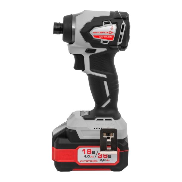 Дрель-шуруповерт ИНТЕРСКОЛ ШАУ-250/36ВЭ 250, 36 В, 250 Нм, 3200 уд/мин, с 2 АКБ 2 Ач и ЗУ, в кейсе (862.2.2.70)