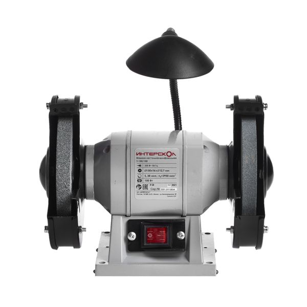 Заточная машина ИНТЕРСКОЛ Т-150/150, 150 Вт, 150 мм, 2950 об/мин, 591.1.0.00