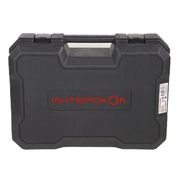 Дрель-шуруповерт ИНТЕРСКОЛ ДАУ-13/36В 70, 36 В, 1900 об/мин, 30000 уд/мин, с 2 АКБ 2 Ач и ЗУ, в кейсе (813.2.2.70)