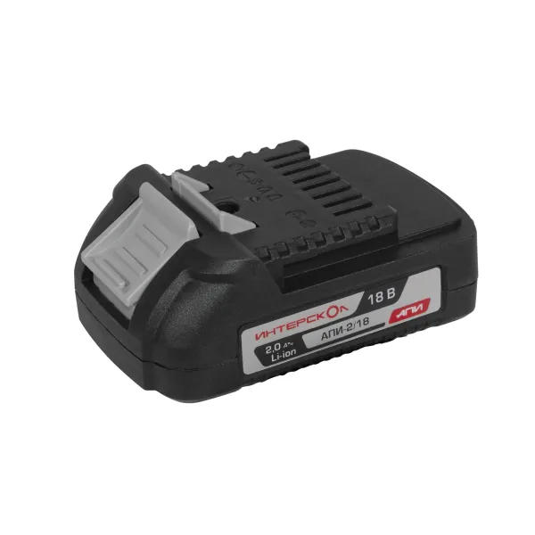 Дрель-шуруповерт ИНТЕРСКОЛ ДАУ-10/18В 44, 18 В, 1650 об/мин, 21000 уд/мин, c 2 АКБ 2 Ач и ЗУ, + Набор бит в подарок (755.2.2.48)