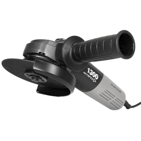 Угловая шлифмашина ИНТЕРСКОЛ УШМВ-125/1300Э, 1300 Вт, 125 мм, 10000 об/мин (911.0.0.40)