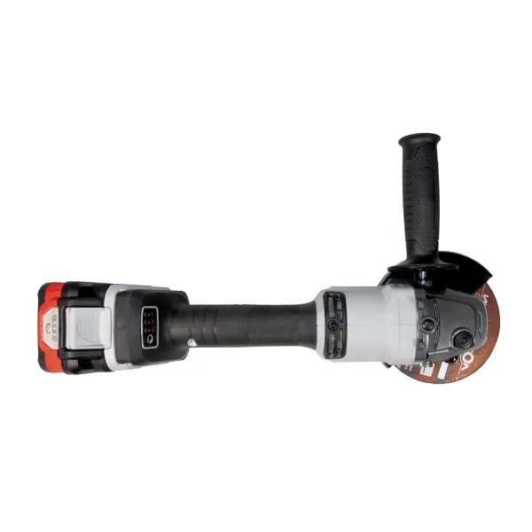 Угловая шлифмашина ИНТЕРСКОЛ УШМ-150/36ВМЭ, 36 В, 150 мм, 8500 об/мин, с 2 АКБ 2 Ач и ЗУ, в кейсе (958.2.2.70)