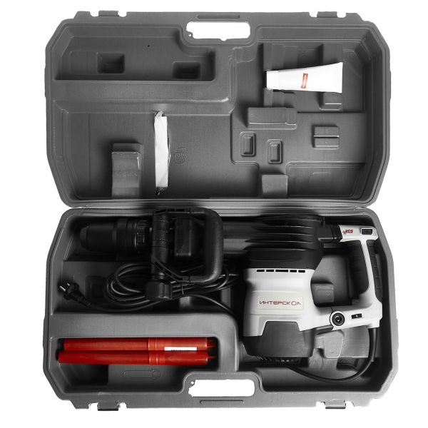 Отбойный молоток ИНТЕРСКОЛ М-20/1500ЭВ, 1500 Вт, 20 Дж, 2000 уд/мин (441.0.0.00)