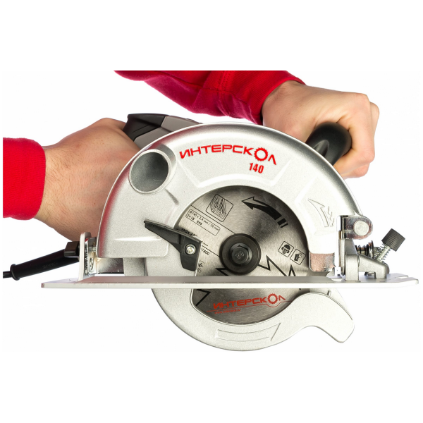Пила циркулярная ИНТЕРСКОЛ ДП-140/800, 800 Вт, 140 мм, 4500 об/мин (95.1.0.00)