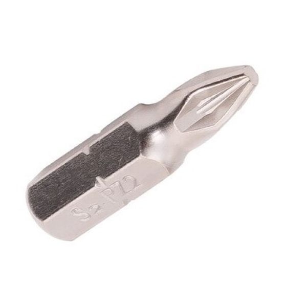 Бита ИНТЕРСКОЛ PZ2, 25 мм хвостовик 1/4", 6 шт. (25302.025)
