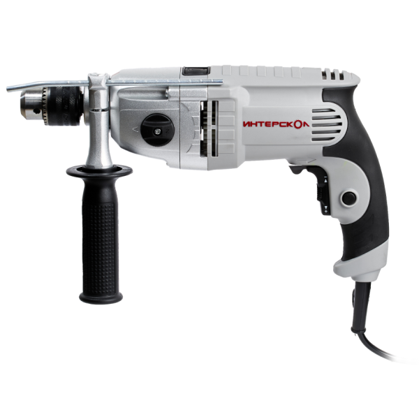 Ударная дрель ИНТЕРСКОЛ ДУ-13/810ЭР, 810 Вт, 2000 об/мин, 32000 уд/мин (150.1.3.00)