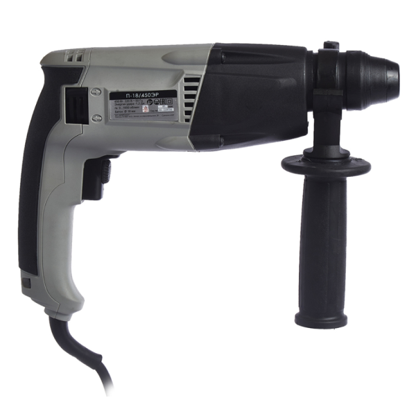 Перфоратор ИНТЕРСКОЛ П-18/450 ЭР, 450 Вт, 1.2 Дж, 7500 уд/мин (66.0.3.00)