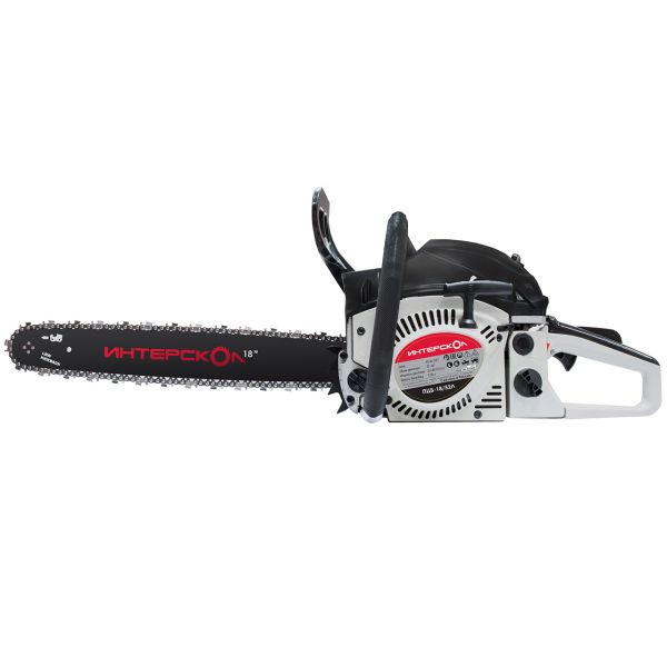 Цепная пила ИНТЕРСКОЛ ПЦБ-18/52Л, 2.4 кВт, 45 см (445.1.0.40)