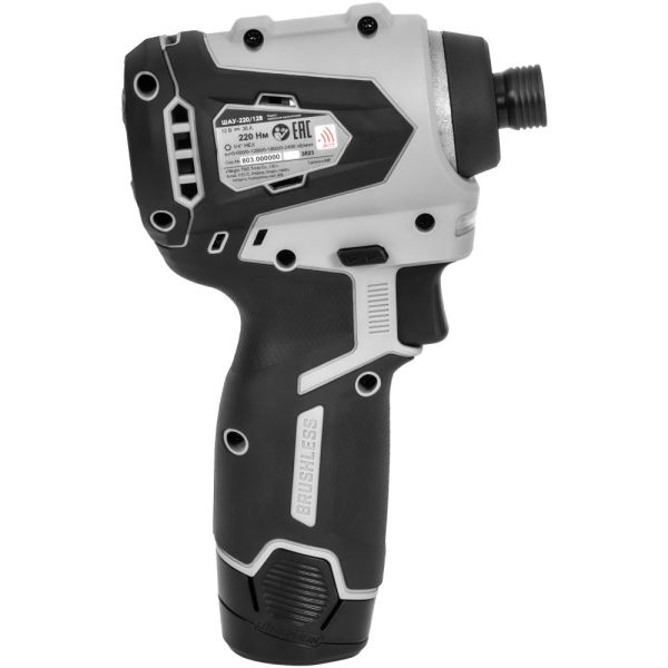 Набор аккумуляторного инструмента ИНТЕРСКОЛ 12 В: перфоратор ПА-12/12В + шуруповерт ШАУ-220/12ВЭ + 4 бура, с 2 АКБ 2 Ач и ЗУ