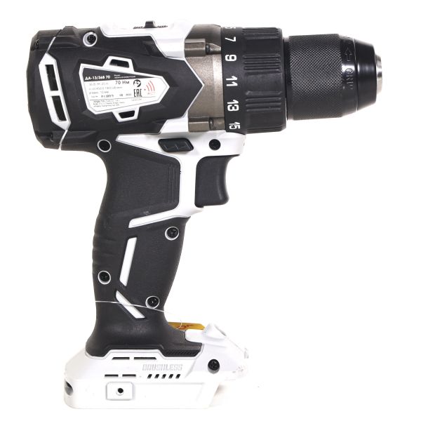 Аккумуляторная дрель-шуруповерт ИНТЕРСКОЛ ДА-13/36В 70, 36 В, 1900 об/мин, с АКБ 2.5 Ач и ЗУ (814.0.0.70-B25C)