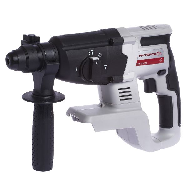 Аккумуляторный перфоратор ИНТЕРСКОЛ ПА-22/18В, 18 В, 1.7 Дж, 4250 уд/мин, с АКБ 4 Ач и ЗУ (649.0.0.70-B4C)