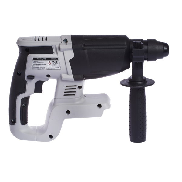 Аккумуляторный перфоратор ИНТЕРСКОЛ ПА-22/18В, 18 В, 1.7 Дж, 4250 уд/мин, с АКБ 4 Ач и ЗУ (649.0.0.70-B4C)