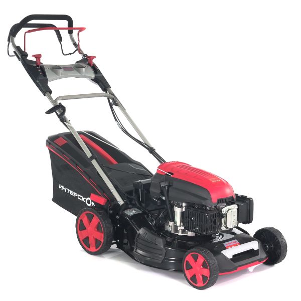 Бензиновая газонокосилка ИНТЕРСКОЛ ГБ-51/196ВЭ, 5.71 л.с., 196 см³, 3000 об/мин, 60 л (932.0.0.70)