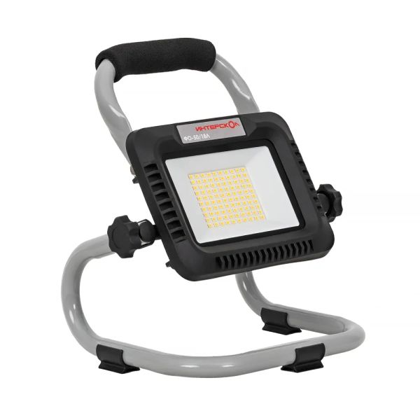 Аккумуляторный фонарь ИНТЕРСКОЛ ФО-50/18Л, 18 В, с АКБ 2 Ач и ЗУ (652.0.0.00-B2C)