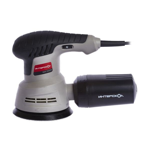 Эксцентриковая шлифмашина ИНТЕРСКОЛ ЭШМ-125/270Э, 270 Вт, 125 мм, 24000 кол/мин (1040900100)