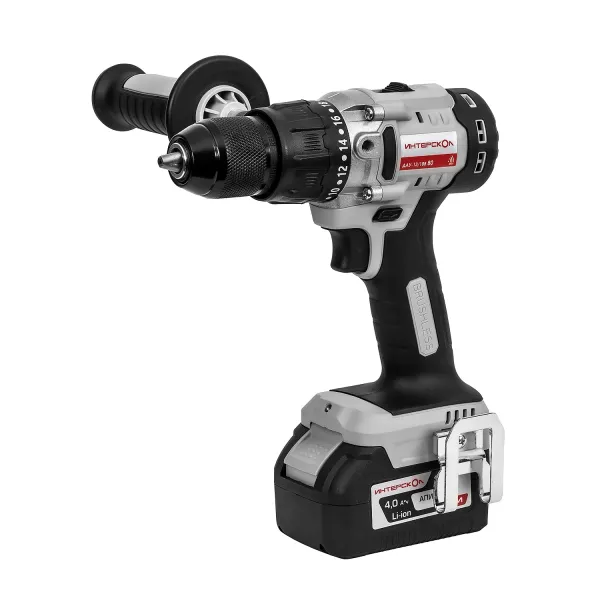 Аккумуляторная ударная дрель-шуруповерт ИНТЕРСКОЛ ДАУ-13/18В 80, 18 В, 1800 об/мин, без АКБ и ЗУ (786.0.0.70)