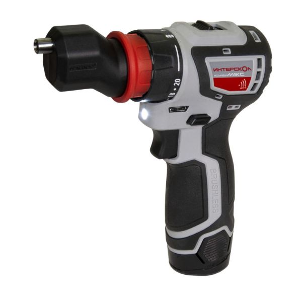 Набор аккумуляторного инструмента ИНТЕРСКОЛ 12 В: дрель-шуруповерт ДА-10/12В 36 + цепная пила ПЦА-4/12 + шина, с 2 АКБ 2 Ач и ЗУ