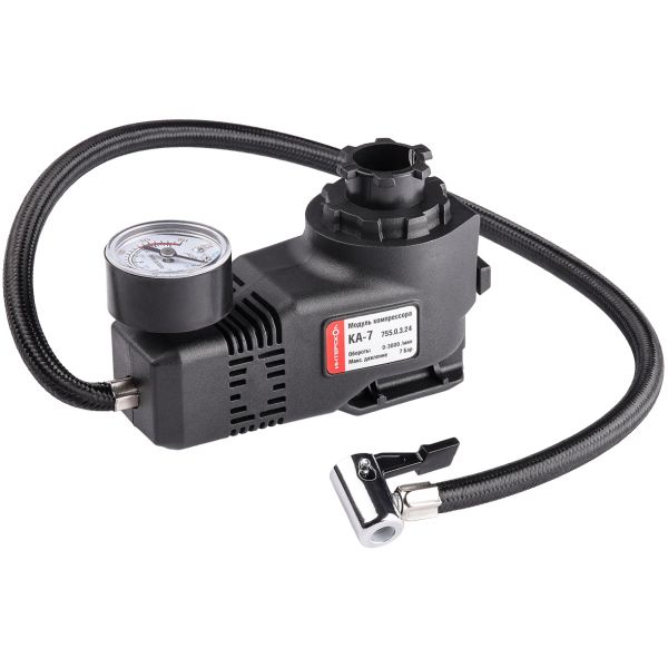 Аккумуляторный компрессор ИНТЕРСКОЛ КА-7 МультиМАКС 18, 18 В, 6.9 бар, без АКБ и ЗУ (755.0.3.24)