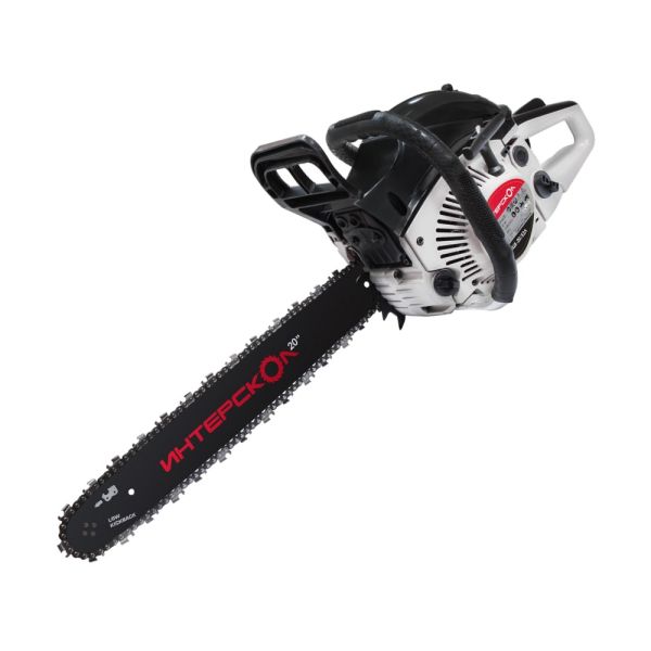 Бензопила цепная ИНТЕРСКОЛ ПЦБ-20/52Л, 500 мм (20"), 3.3 л.с., 2.4 кВт, 446.01.0.00