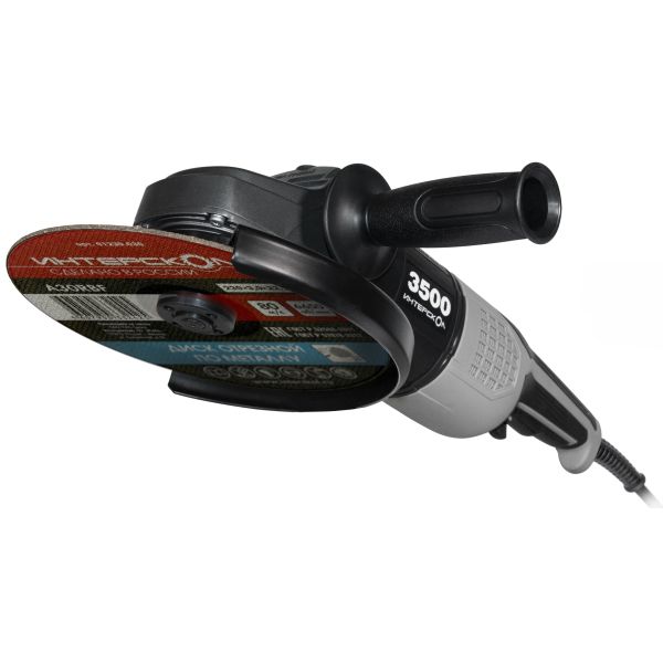 Угловая шлифмашина ИНТЕРСКОЛ УШМВ-230/3500, 3500 Вт, 230 мм, 6300 об/мин (914.0.0.40)