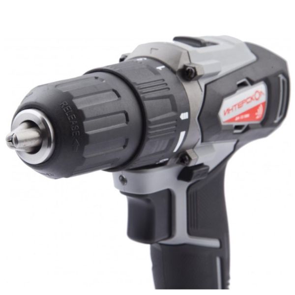 Аккумуляторная дрель-шуруповерт ИНТЕРСКОЛ ДА-13/18ВК 45, 18 В, 1700 об/мин, с АКБ 2 Ач и ЗУ, в кейсе (575.0.0.70-B2C)