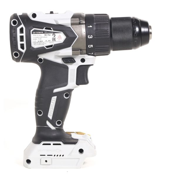 Аккумуляторная дрель-шуруповерт ИНТЕРСКОЛ ДА-13/36В 90, 36 В, 2000 об/мин, без АКБ и ЗУ (861.0.0.70)