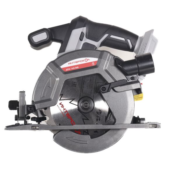 Аккумуляторная дисковая пила ИНТЕРСКОЛ ДПА-165/36В, 36 В, 165 мм, 5000 об/мин, с АКБ 4 Ач и ЗУ (817.0.0.70-B4C)