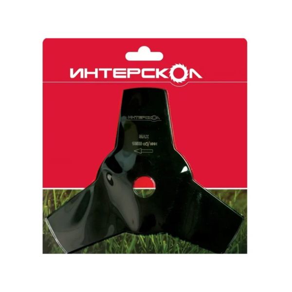 Нож 3-х лезвийный для триммера ИНТЕРСКОЛ 1400.002, 255 мм